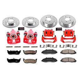PowerStop Z23 Evolution Sport Brake Upgrade Kits with Calipers for 2000-2003 F-150, 2004 F-150 HERITAGE - KC1868