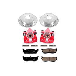 PowerStop Z23 Evolution Sport Brake Upgrade Kits with Calipers for 1997-2000 EXPEDITION, 1999-2000 F-150, 1998-2000 NAVIGATOR - KC1872