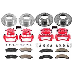 PowerStop Z23 Evolution Sport Brake Upgrade Kits with Calipers for 1999 F-250 SUPER DUTY, F-350 SUPER DUTY - KC1887