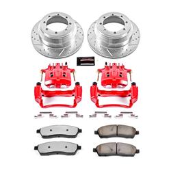 PowerStop Z36 Truck and Tow Brake Upgrade Kits with Calipers for 2000-2004 F-350 SUPER DUTY - KC1889A-36