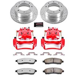 PowerStop Z36 Truck and Tow Brake Upgrade Kits with Calipers for 2000-2004 F-350 SUPER DUTY, F-250 SUPER DUTY, 2000-2005 EXCURSION - KC1890A-36