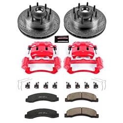 PowerStop Z23 Evolution Sport Brake Upgrade Kits with Calipers for 1999-2001 F-250 SUPER DUTY, 1999-2002 F-350 SUPER DUTY - KC1891