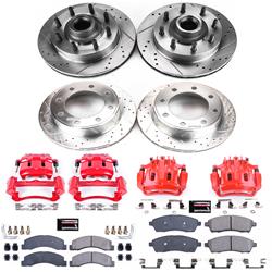 PowerStop Z23 Evolution Sport Brake Upgrade Kits with Calipers for 2000-2002 EXCURSION, F-250 SUPER DUTY, F-350 SUPER DUTY - KC1894A