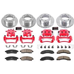 PowerStop Z23 Evolution Sport Brake Upgrade Kits with Calipers for 1999-2000 F-350 SUPER DUTY, F-250 SUPER DUTY, 2000 EXCURSION - KC1906