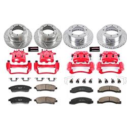 PowerStop Z23 Evolution Sport Brake Upgrade Kits with Calipers for 1999-2000 F-350 SUPER DUTY - KC1907