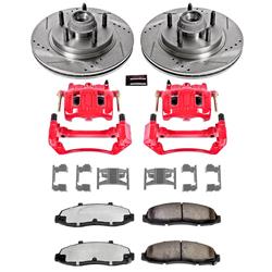 PowerStop Z36 Truck and Tow Brake Upgrade Kits with Calipers for 2000-2003 F-150 - KC1914-36