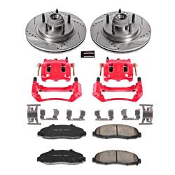 PowerStop Z23 Evolution Sport Brake Upgrade Kits with Calipers for 2000-2003 F-150 - KC1914