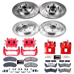 PowerStop Z23 Evolution Sport Brake Upgrade Kits with Calipers for 2003 EXPLORER SPORT - KC1921