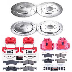PowerStop Z23 Evolution Sport Brake Upgrade Kits with Calipers for 2002-2006 EXPEDITION, 2003-2006 NAVIGATOR - KC1934