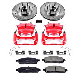 PowerStop Z23 Evolution Sport Brake Upgrade Kits with Calipers for 2004 F-150 - KC1939
