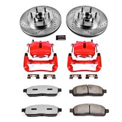 PowerStop Z36 Truck and Tow Brake Upgrade Kits with Calipers for 2005-2008 F-150, 2006-2008 MARK LT - KC1939A-36