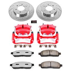 PowerStop Z36 Truck and Tow Brake Upgrade Kits with Calipers for 2004 F-150 - KC1943-36