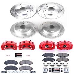 PowerStop Z23 Evolution Sport Brake Upgrade Kits with Calipers for 1998-2005 BLAZER, 1998-2001 JIMMY - KC2006