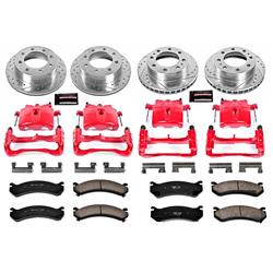 PowerStop Z23 Evolution Sport Brake Upgrade Kits with Calipers KC2027