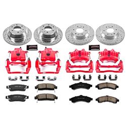 PowerStop Z23 Evolution Sport Brake Upgrade Kits with Calipers KC2058