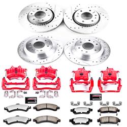 PowerStop Z36 Truck and Tow Brake Upgrade Kits with Calipers for 2005 9-7X - KC2062A-36