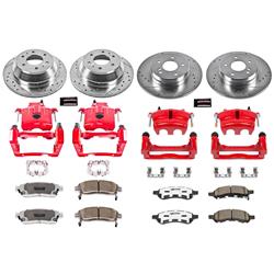 PowerStop Z26 Street Warrior Brake Upgrade Kits with Calipers KC2085B-26