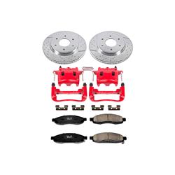 PowerStop Z23 Evolution Sport Brake Upgrade Kits with Calipers for 2005-2007 TITAN, QX56, 2005-2006 ARMADA - KC211
