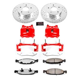 PowerStop Z36 Truck and Tow Brake Upgrade Kits with Calipers for 1999-2002 GRAND CHEROKEE - KC2147-36