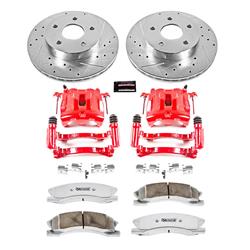 PowerStop Z26 Street Warrior Brake Upgrade Kits with Calipers for 1999-2004 GRAND CHEROKEE - KC2149-26
