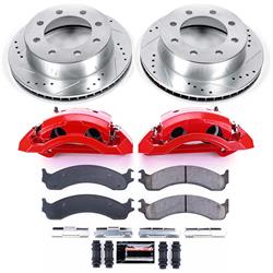 PowerStop Z23 Evolution Sport Brake Upgrade Kits with Calipers for 2000-2002 RAM 2500, RAM 3500 - KC2156
