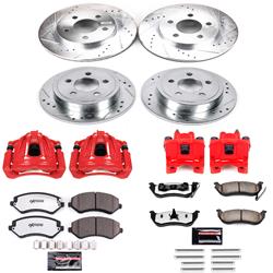 PowerStop Z36 Truck and Tow Brake Upgrade Kits with Calipers for 2003-2007 LIBERTY - KC2162-36