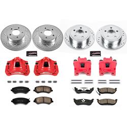 PowerStop Z23 Evolution Sport Brake Upgrade Kits with Calipers for 2003-2007 LIBERTY - KC2162