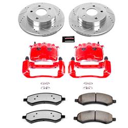 PowerStop Z36 Truck and Tow Brake Upgrade Kits with Calipers for 2006-2008 RAM 1500 - KC2163-36
