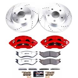PowerStop Z36 Truck and Tow Brake Upgrade Kits with Calipers for 2004-2006 DURANGO - KC2165A-36
