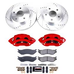PowerStop Z23 Evolution Sport Brake Upgrade Kits with Calipers for 2004-2006 DURANGO - KC2165A