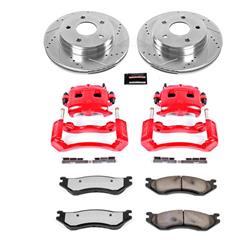 PowerStop Z36 Truck and Tow Brake Upgrade Kits with Calipers for 2003-2005 RAM 1500 - KC2167-36