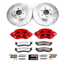 PowerStop Z36 Truck and Tow Brake Upgrade Kits with Calipers for 2003 DURANGO - KC2178-36