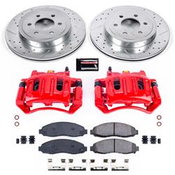 PowerStop Z23 Evolution Sport Brake Upgrade Kits with Calipers for 2003-2004 DAKOTA - KC2187