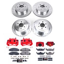 PowerStop Z23 Evolution Sport Brake Upgrade Kits with Calipers for 2003-2004 DAKOTA - KC2188