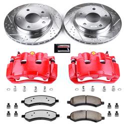 PowerStop Z36 Truck and Tow Brake Upgrade Kits with Calipers for 2009-2011 DAKOTA - KC2193A-36
