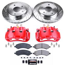 PowerStop Z23 Evolution Sport Brake Upgrade Kits with Calipers for 2009-2011 DAKOTA - KC2193A