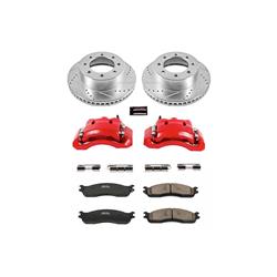 PowerStop Z23 Evolution Sport Brake Upgrade Kits with Calipers for 2003-2008 RAM 3500, RAM 2500, 2006-2008 RAM 1500 - KC2203