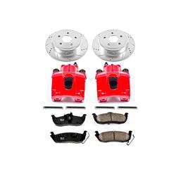 PowerStop Z23 Evolution Sport Brake Upgrade Kits with Calipers for 2006-2010 COMMANDER, 2005-2010 GRAND CHEROKEE - KC2221