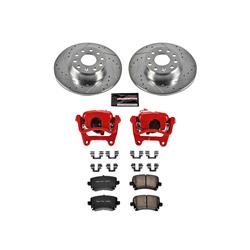 PowerStop Z23 Evolution Sport Brake Upgrade Kits with Calipers for 2006-2009 JETTA, GTI, 2006-2008 A3 - KC2261B