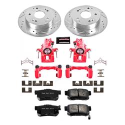PowerStop Z23 Evolution Sport Brake Upgrade Kits with Calipers for 2004-2005 CIVIC, 2002-2006 RSX - KC2270A