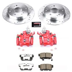 PowerStop Z26 Street Warrior Brake Upgrade Kits with Calipers for 1998-2002 ACCORD - KC2270D-26