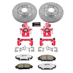 PowerStop Z26 Street Warrior Brake Upgrade Kits with Calipers for 2000-2009 S2000 - KC2276-26