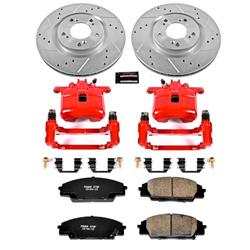 PowerStop Z23 Evolution Sport Brake Upgrade Kits with Calipers for 2000-2009 S2000 - KC2276