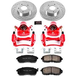 PowerStop Z23 Evolution Sport Brake Upgrade Kits with Calipers for 2000-2001 I30 - KC2280
