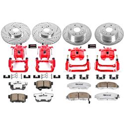 PowerStop Z26 Street Warrior Brake Upgrade Kits with Calipers for 1999-2003 TL - KC2295-26