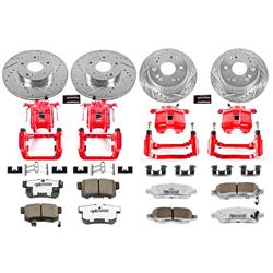 PowerStop Z26 Street Warrior Brake Upgrade Kits with Calipers for 2001-2003 CL - KC2296-26