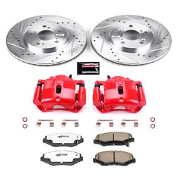 PowerStop Z26 Street Warrior Brake Upgrade Kits with Calipers for 2003-2008 PILOT - KC2302-26