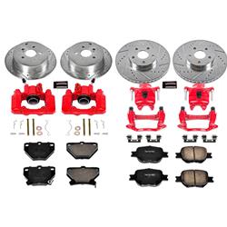 PowerStop Z23 Evolution Sport Brake Upgrade Kits with Calipers for 2000-2002 CELICA - KC2314