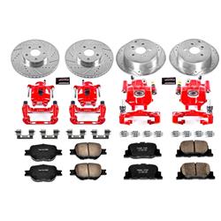 PowerStop Z23 Evolution Sport Brake Upgrade Kits with Calipers for 2005-2010 TC - KC2315