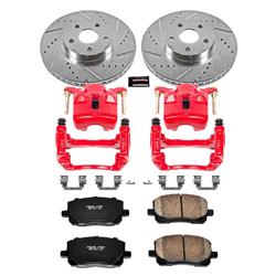 PowerStop Z23 Evolution Sport Brake Upgrade Kits with Calipers for 2003-2008 COROLLA, MATRIX, VIBE - KC2316
